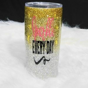 20 oz Glitter Tumbler